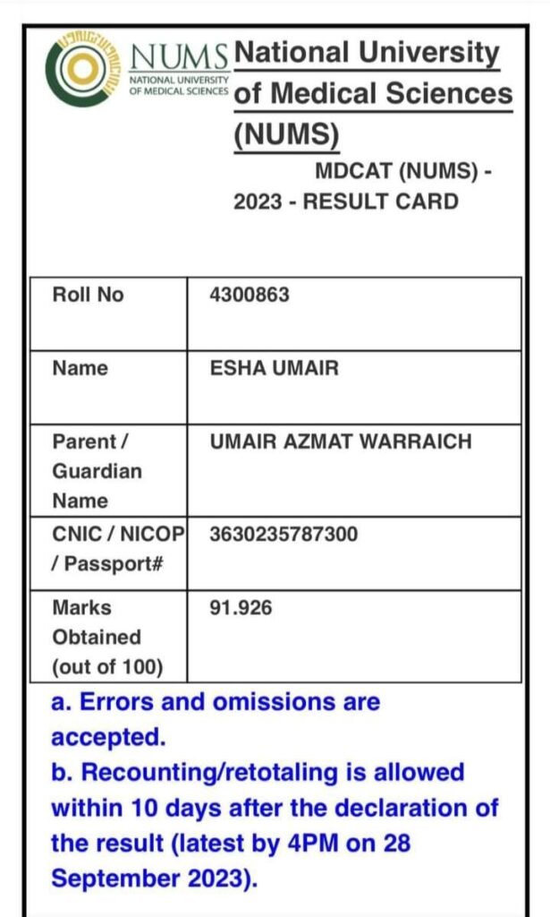 IQRA MDCAT tutor